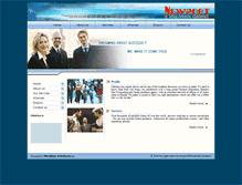 Tablet Screenshot of newportedu.com
